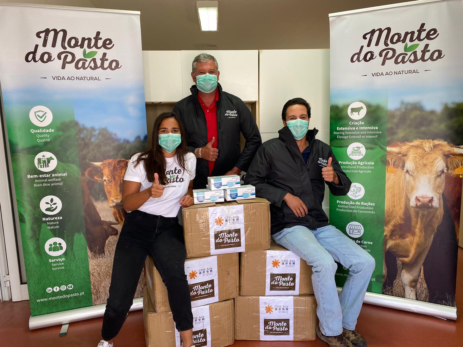 CESL Asia donated masks to support Monde do Pasto and local communities in Alentejo, Portugal 